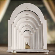 Luxurious Wedding Invitation Card 3D Wedding Invitation Card